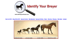Desktop Screenshot of identifyyourbreyer.com